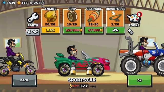 Hill Climb Racing 2 - 43996 Points In BAIL OUT! Team Event