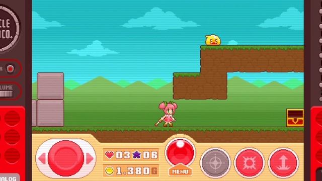 Прохождение игры MagicalGirl Critical Another World And Useless Default Magic Часть 1 (1-2 уровень)