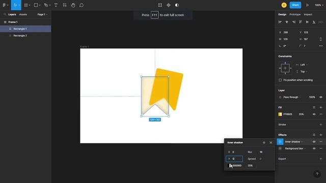Frosted Glass Icon in Figma | Figma Tutorial смотреть онлайн