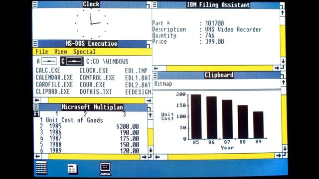 История Windows - Windows 1.0(№2) смотреть онлайн