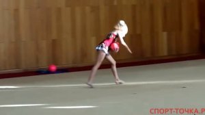 Художественная гимнастика\выступление с мячом