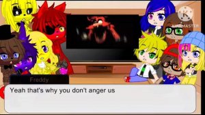 Miraculous Ladybug + FNaF 1 reacts to It's Me (Links in the Description)