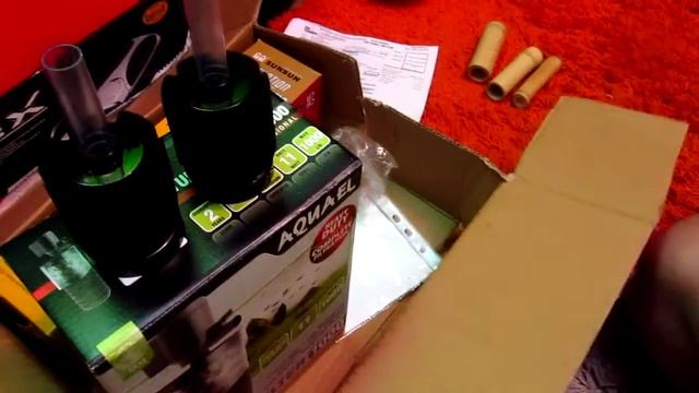 Будни Аквариумиста.Обзор Биофильтра. BioFilter Aquael Turbo 1000 On 250 Litres. Прислали посылку.