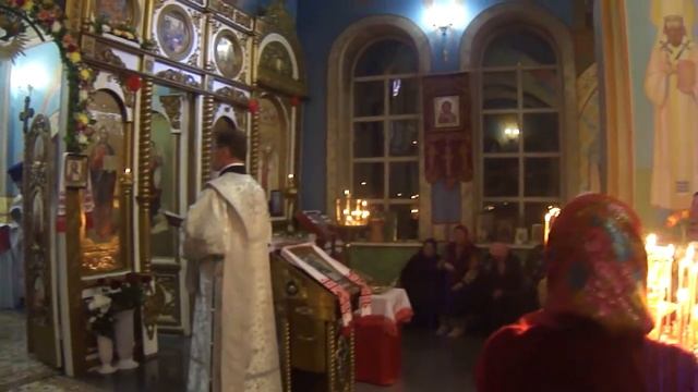 Праздник Пасхи Христовой 1 мая 2016 г. Храм Вознесения Господня с. Спасское. смотреть онлайн