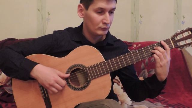 Игра на гитаре Испанская мелодия (Original) Риф Яруллин смотреть онлайн