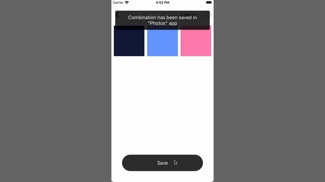 Color Combinations (iOS) - Save as image смотреть онлайн