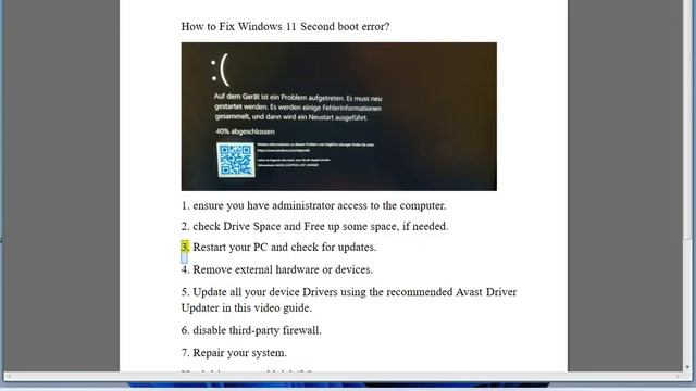 Fix Windows 11 Second boot error смотреть онлайн