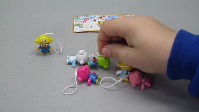 ПОРОРО - PORORO - TWISTHEADS - Kinder Surprise - 2017  (Hong Kong) - серия Пороро (Головастики)