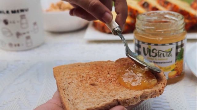 VIStevia Sugar Free Pineapple Jam| Diabetic Friendly | Keto Friendly | 100% Natural |Taste Deliciou смотреть онлайн