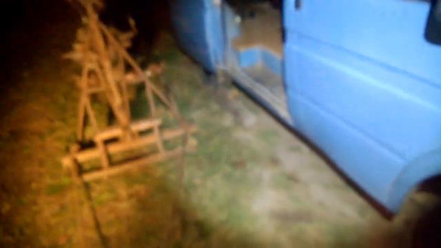 Замена двигателя Форд транзит самодельным краном. смотреть онлайн