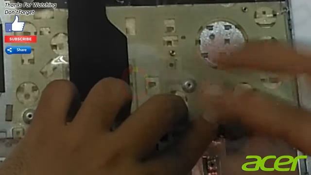 MEMASANG KEYBOARD ACER ASPIRE ONE 756 PART 2 Membuka Clem Casing Dan Baut Pada Keyboard смотреть онлайн