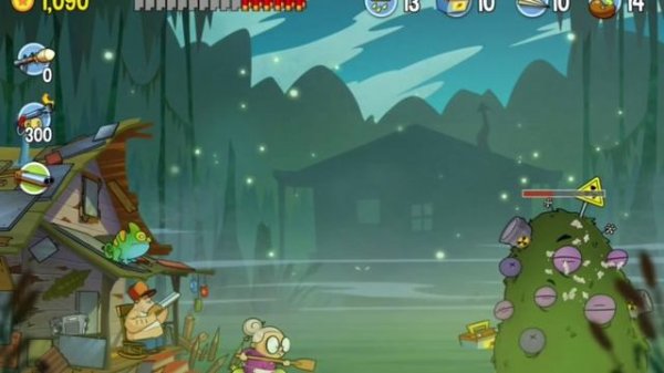 Swamp Attack - Episode 6 - 24 BOSS The Big One Gameplay Walkthrough lets play прохождение