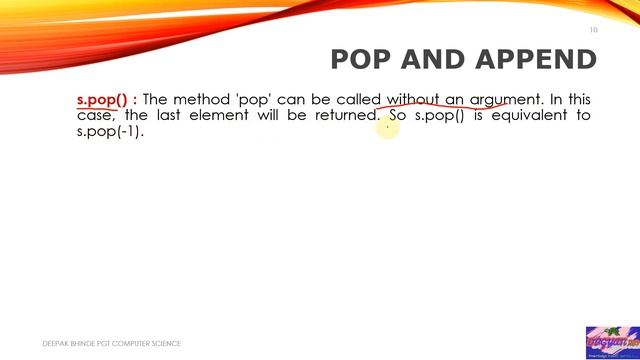 How to use append , pop , extend and remove method in Python List смотреть онлайн
