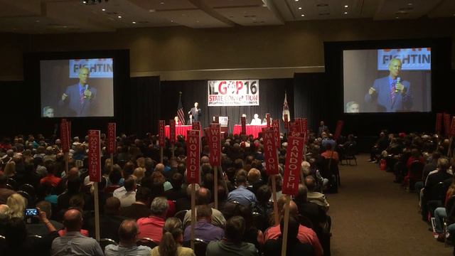 Bruce Rauner addresses 2016 Illinois GOP state convention смотреть онлайн
