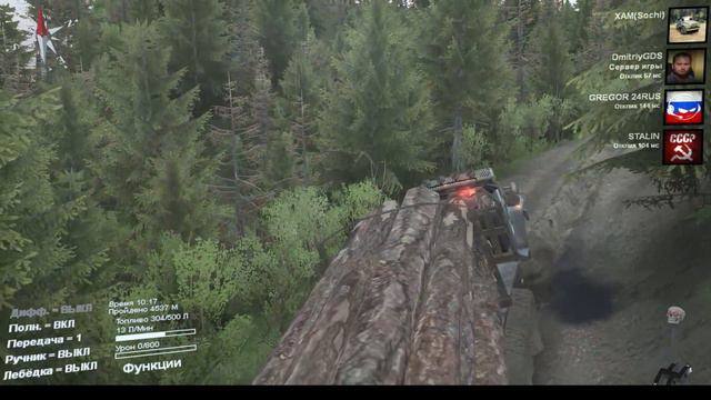 Spintires Карта "stuff_6"(выпуск 6) "возрастное ограничение 18+" ХАМ смотреть онлайн
