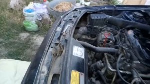 Замена передней подушки Пассат Б3 1,8