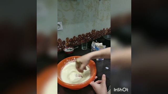 Приготовление блинов.