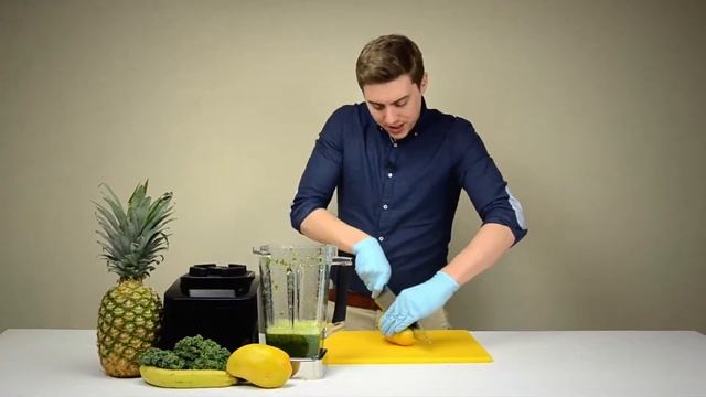 Green Smoothie using the Zanduco Brushless Blender смотреть онлайн