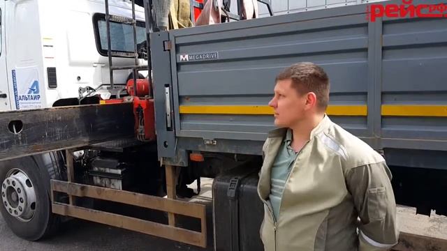 Тросовый кран-манипулятор Inman IT 150. Мнение водителя смотреть онлайн