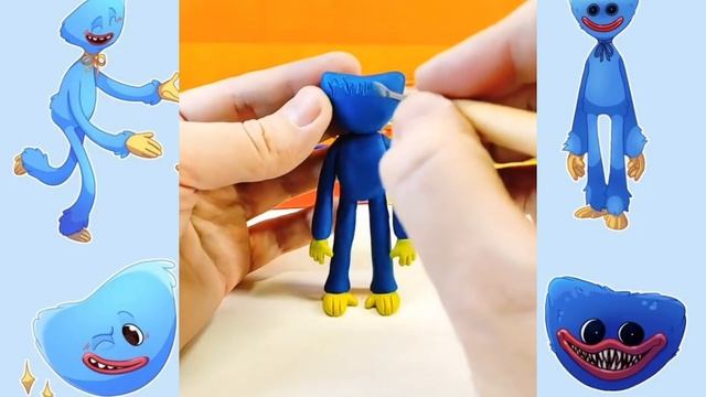 ✨Хагги Вагги✨? Сделаем из пластелина✨ Покажу как сделать✨ смотреть онлайн