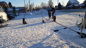 небольшой кусочек тренировки на хоббихорсах.