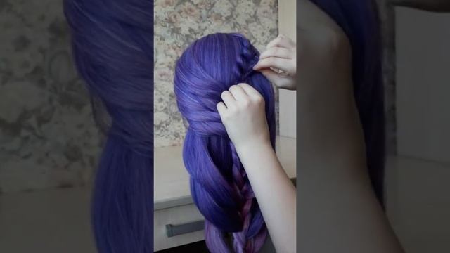 Интересная прическа на каждый день #shorts #прически 8 смотреть онлайн