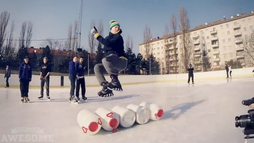 Зимние забавы. Подборка People Are Awesome смотреть онлайн