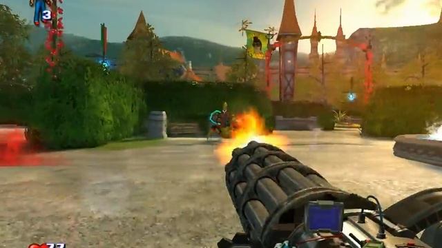 Serious Sam 2 - level 28 Castle of Rock all secrets (Part 1) смотреть онлайн