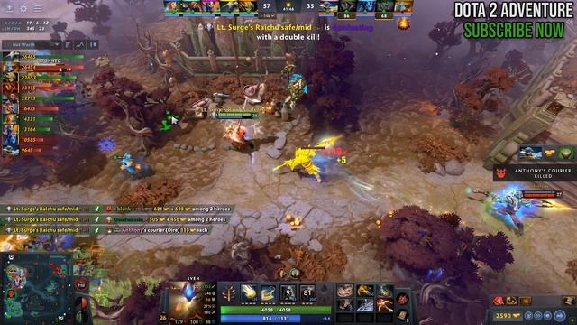 CAN’T TAKE HIM DOWN [ Sven ] CRAZY SLASH - DOTA 2 GAMEPLAY смотреть онлайн