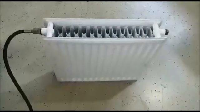 Испытание радиатора LEMAX на прочность