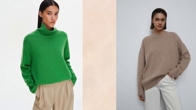 Джемперы, кардиганы, водолазки и свитеры, о покупке которых вы не пожалеете | Модные свитеры 2024 смотреть онлайн