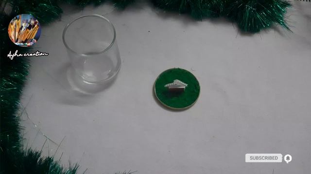 #Christmas decoration idea with glass bottle @Ayha creation смотреть онлайн