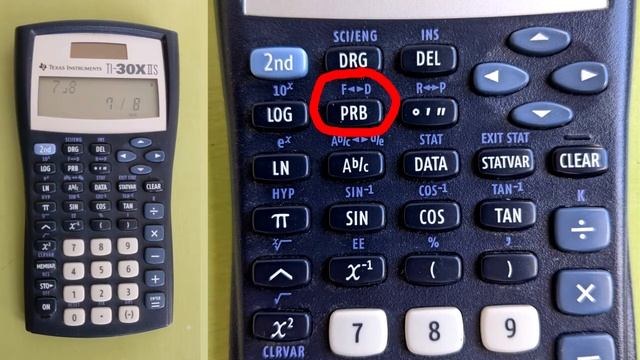 Fractions on the TI 30x IIS Calculator смотреть онлайн