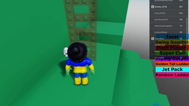 НОВАЯ ЛЕСНИЦА в РОБЛОКС!!!!! Impossible Ladder Climb Obby! ROBLOX смотреть онлайн