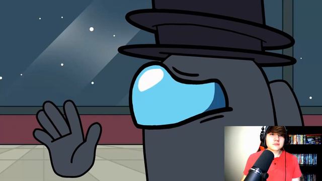 Among Us Logic, But The Impostor Works Out | Cartoon Animation @GameToonsOfficial REACTION! смотреть онлайн