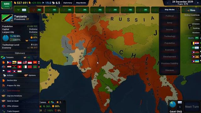 Building an Army - Saudi Arabia Modern World w/ Alliances - Age of Civilizations II #9 смотреть онлайн