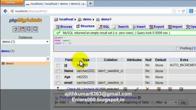 PHP TUTORIALS- How to Create,Insert,Edit,Delete DATABASE,TABLE&RECORDS IN phpMyAdmin-Mysql смотреть онлайн