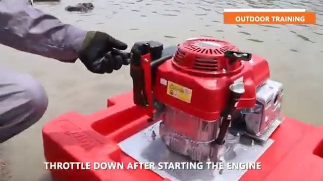 HONDA GXV390 Engine Driven Floating Pump FTQ4 0 10 смотреть онлайн