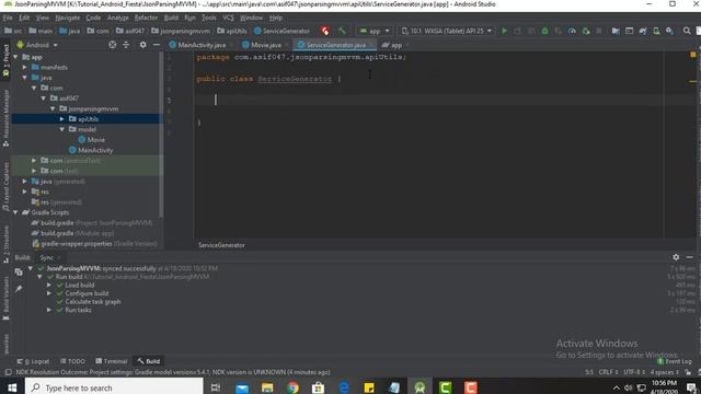 MVVM(Model View View-Model) Architecture - while API calling to fetch data and JSON parsing (Part-1 смотреть онлайн
