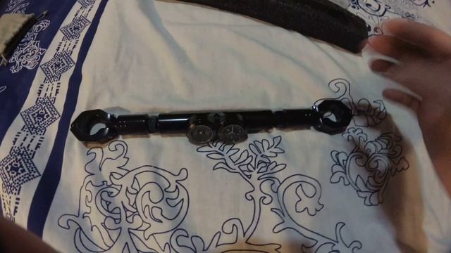 Обзор,распаковка усилительной распорки на руль мотоцикла. смотреть онлайн