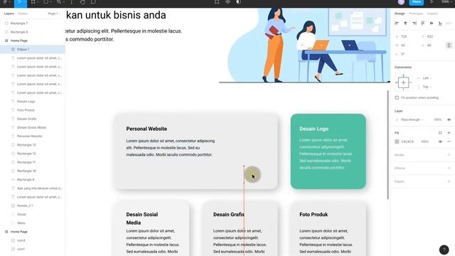 Part 2 | Service Page web design FIGMA | webcampdev смотреть онлайн