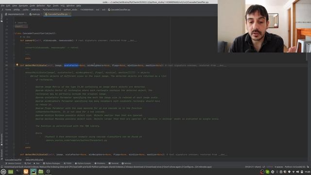 Eyes detector with Python and OpenCV | Computer vision tutorial смотреть онлайн