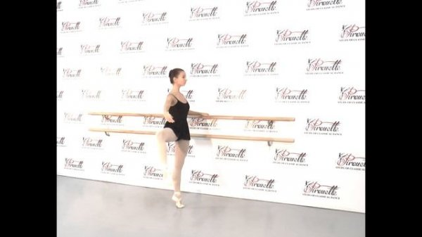 "PIROUETTE" 06.06.01 Rond de jambe en l'air c plié-relevé, en dehors et en dedans