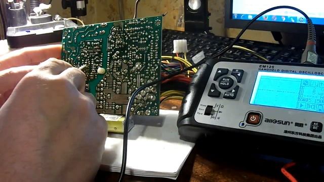 Диагностика микросхем UC3842,3843,3844,3845 мультиметром и осцилогафом. смотреть онлайн