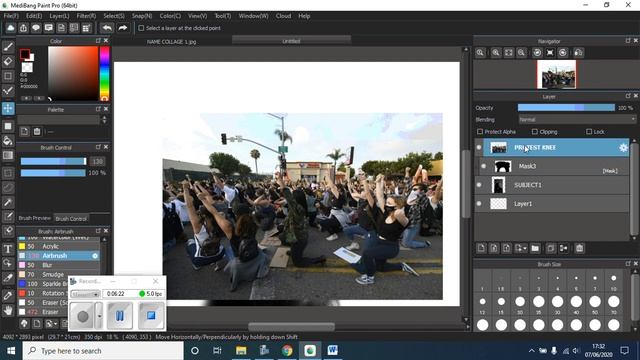 How to make a collage on MediBang Paint смотреть онлайн