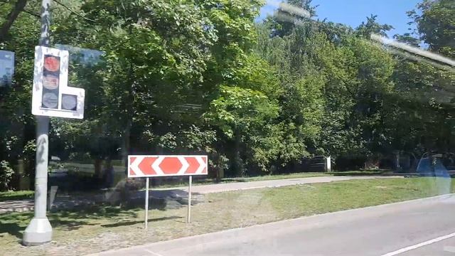 Поездка на автобусе НефАЗ-5299-40-52 по маршруту 697 "м. Выхино - Университет - м. Выхино" смотреть онлайн