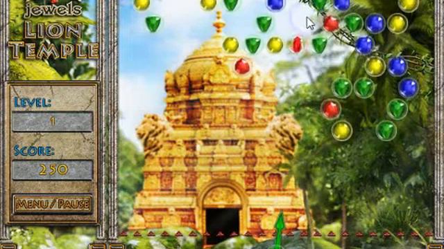 Ancient Jewels: Lion Temple - Level 1 смотреть онлайн