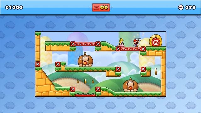 Mario vs. Donkey Kong: Tipping Stars 100%walkthrough World 1 - Wii U guide смотреть онлайн