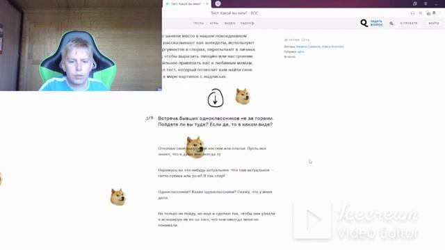 тесты смотреть онлайн
