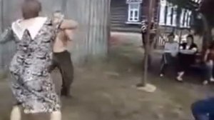 Смешное видео. Прикольные деревенские танцы.